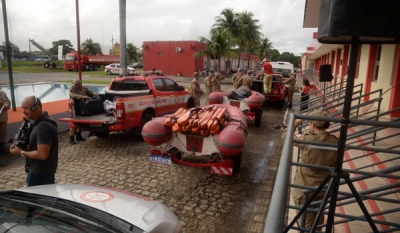 Paraíba envia bombeiros militares e equipamentos para auxiliar no resgate, salvamento e ação humanitária às vítimas das enchentes no RS