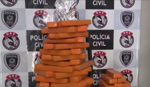 Polícia apreende cerca de 80 kg de droga, em Campina Grande; um homem foi preso