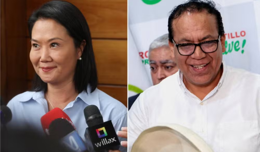 Eleições no Peru: com 99% das urnas apuradas, Keiko lidera disputa contra Sánchez