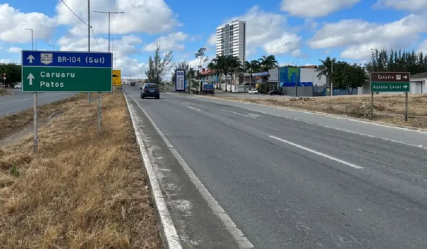 DNIT interdita alça sudoeste da BR-230 em Campina Grande