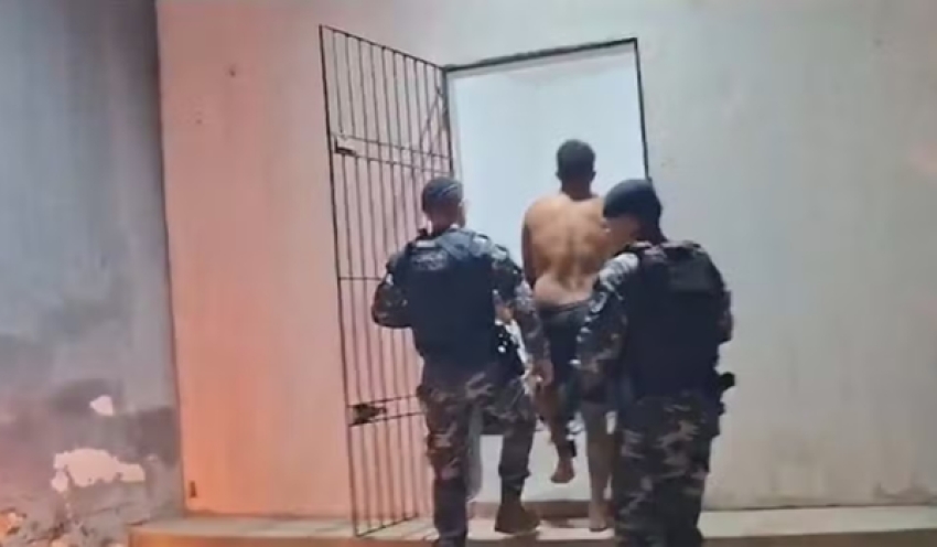 Homem é preso suspeito de tentar matar o irmão com golpe de foice no Sertão da Paraíba