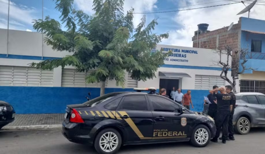 PF investiga suposto esquema de fraudes em licitações em prefeitura de Aroeiras, na PB