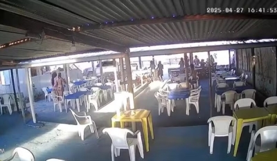 Duas pessoas são atropeladas por caminhonete em bar de Jacumã