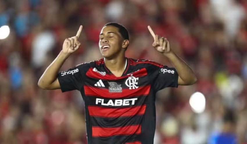 Flamengo vence o Botafogo-PB na Copa do Brasil com gol de jovem promessa