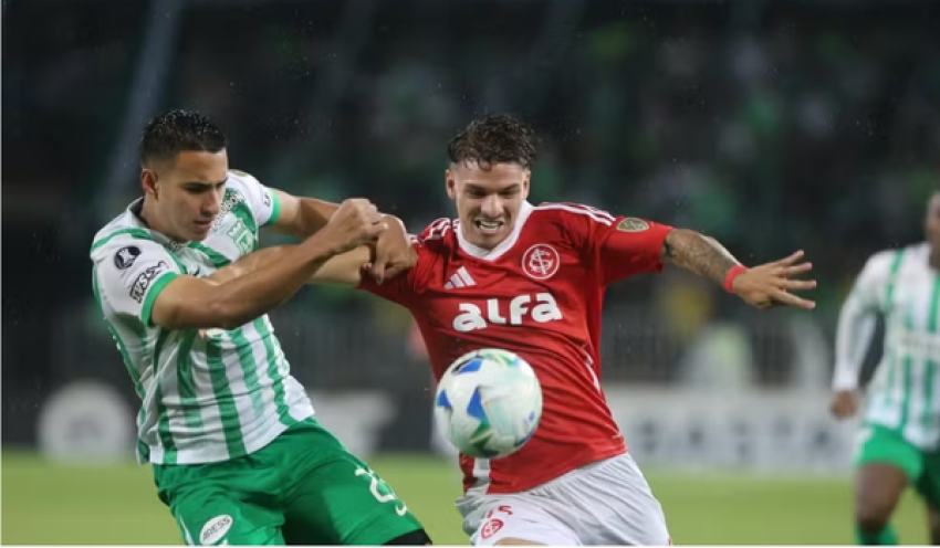 Inter perde para o Atlético Nacional e deixa zona de classificação na Libertadores